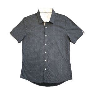 EC LEVEL TEN SHORT SLEEVE BUTTON UP SHIRT SZ.M